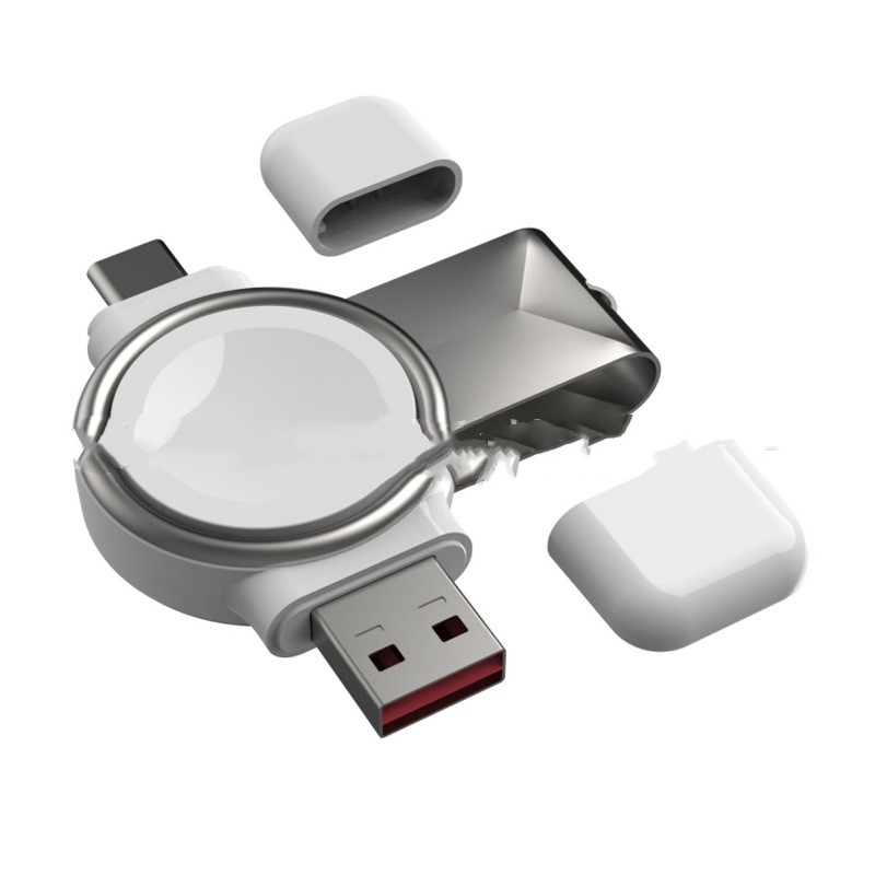 2-in-1 Magnetic Wireless Charger for Apple Watch