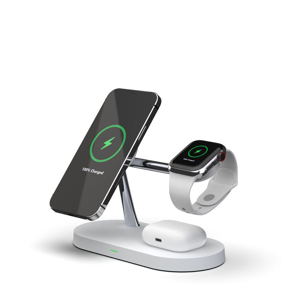 Private Model Five-in-one Magnetic Suction Wireless Fast Charging Night Light Bracket Suitable For Apple Magnetic Suction Wireless Charger