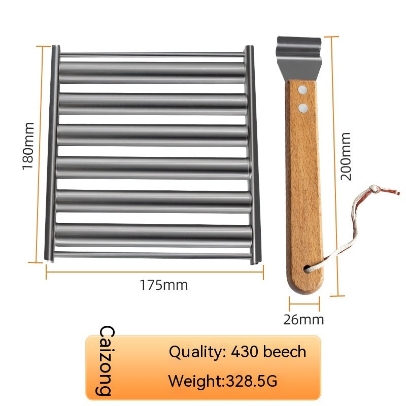 Hot Dog Roller Stainless Steel–Perfect BBQ Tool