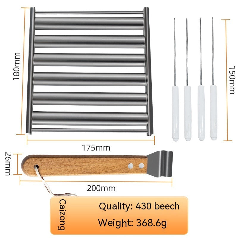 Hot Dog Roller Stainless Steel–Perfect BBQ Tool