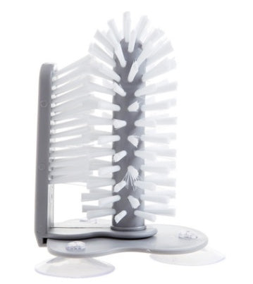 3-Head Kitchen Bottle Brush – Multi-Angle Cleaner for Bottles, Glasses & Baby Items