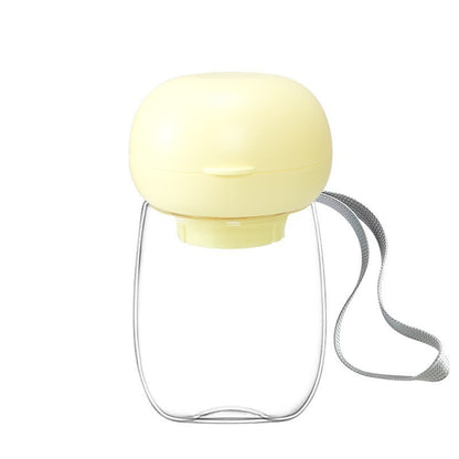 300ml Leak Proof Portable Pet Water Bottle with Travel Bowl