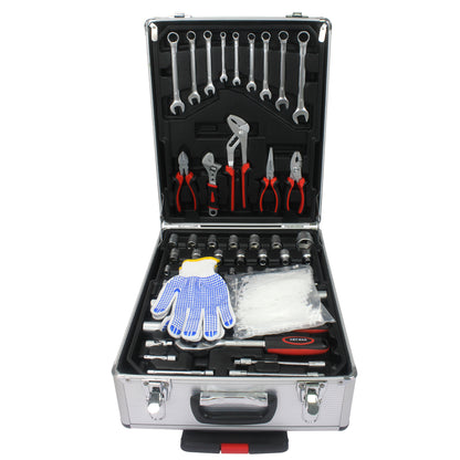 899pcs Home Repair Tool Set Kit Toolbox Storage Case with 4 Drawers