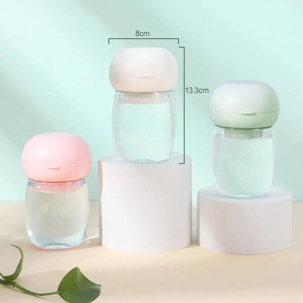 300ml Leak Proof Portable Pet Water Bottle with Travel Bowl