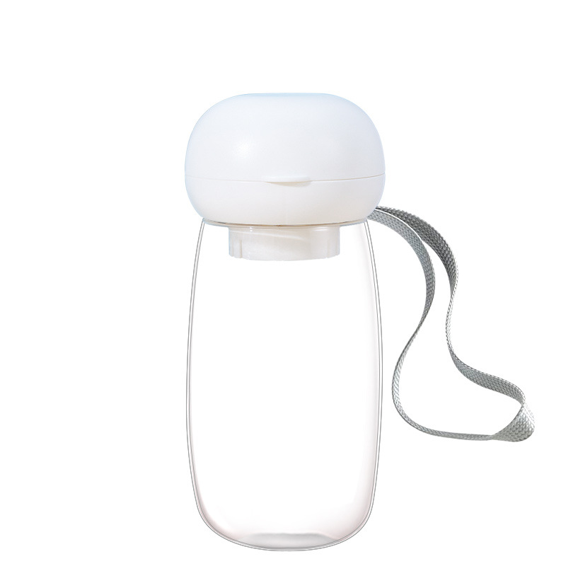 300ml Leak Proof Portable Pet Water Bottle with Travel Bowl