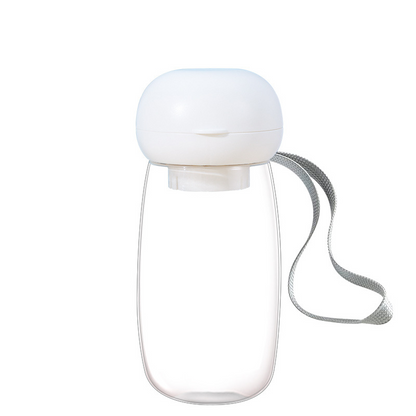 300ml Leak Proof Portable Pet Water Bottle with Travel Bowl